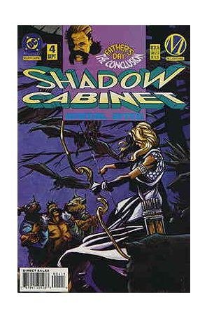 Shadow Cabinet 4 published by DC with cover art by John Paul Leon