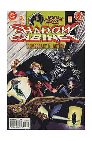 Shadow Cabinet 5 published by DC with cover art by John Paul Leon
