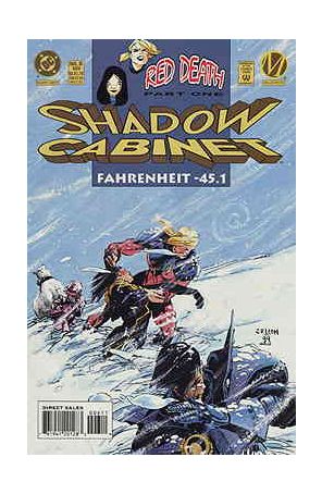 Shadow Cabinet 6 published by DC with cover art by John Paul Leon