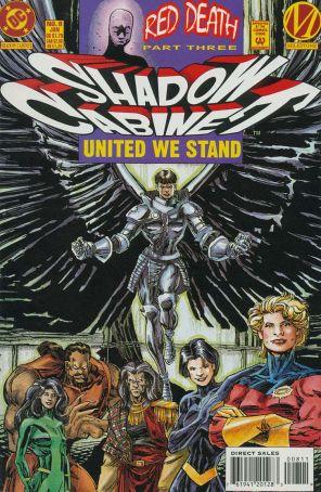 Shadow Cabinet 8 published by DC with cover art by Mark D. Bright