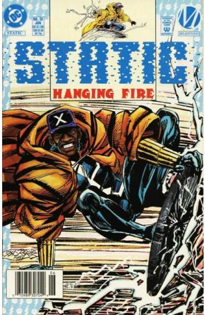 Static 13 (Newsstand) published by DC with cover art by John Byrne