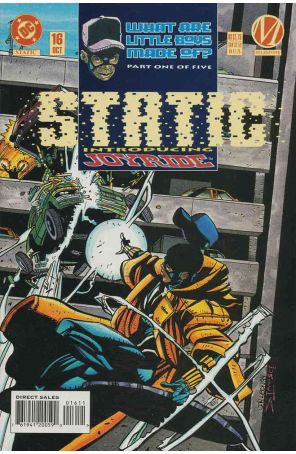 Static 16 published by DC with cover art by John Paul Leon