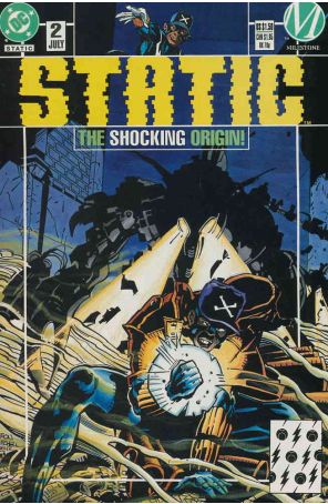 Static 2 published by DC with cover art by John Paul Leon