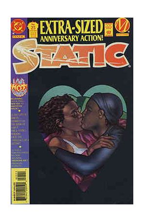 Static 25 published by DC with cover art by Zina Saunders