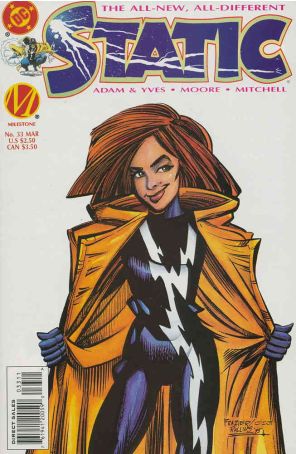 Static 33 published by DC with cover art by Chuck Frazier