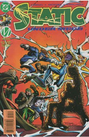 Static 41 published by DC with cover art by Jeffrey Moore