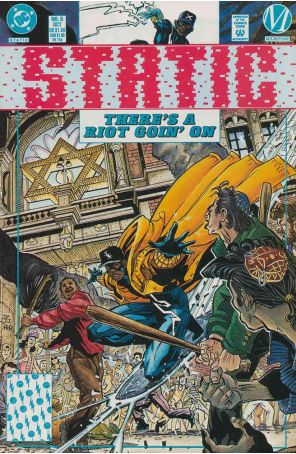 Static 5 published by DC with cover art by John Paul Leon