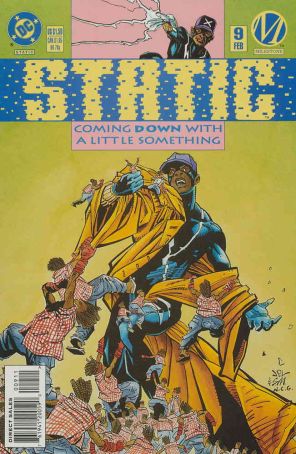 Static 9 published by DC with cover art by John Paul Leon