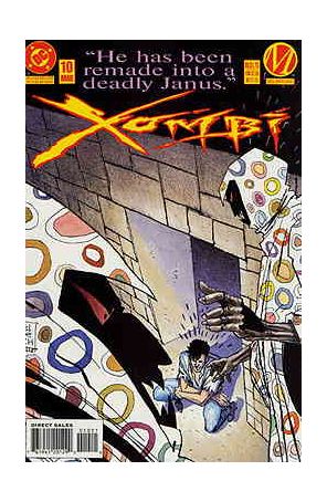 Xombi 10 published by DC with cover art by J.J. Birch