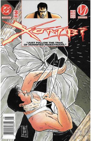 Xombi 3 (Newsstand) published by DC with cover art by J.J. Birch
