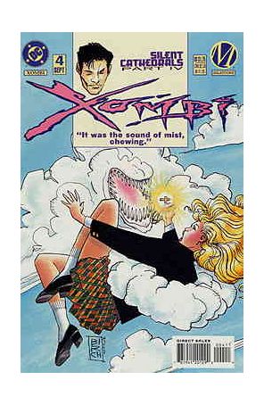 Xombi 4 published by DC with cover art by J.J. Birch