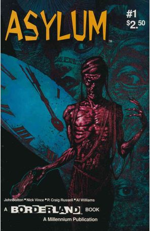 Asylum (Millennium) 1 published by Millennium with cover art by John Bolton