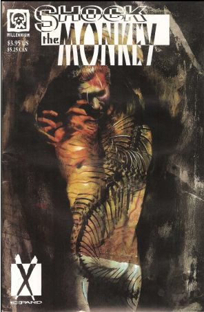 Shock the Monkey 2 published by Millennium with cover art by Miran Kim