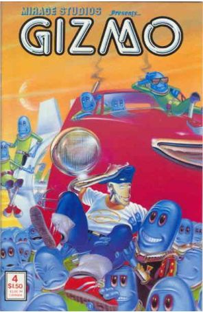 Gizmo (Mirage) 4 published by Mirage with cover art by Michael Dooney
