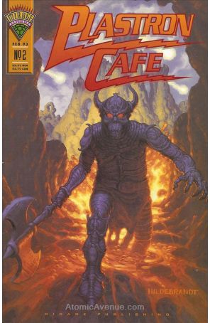 Plastron Cafe 2 published by Mirage with cover art by Greg Hildebrandt and Tim Hildebrandt