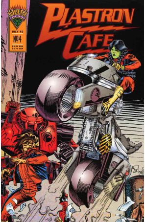Plastron Cafe 4 published by Mirage with cover art by A.C. Farley