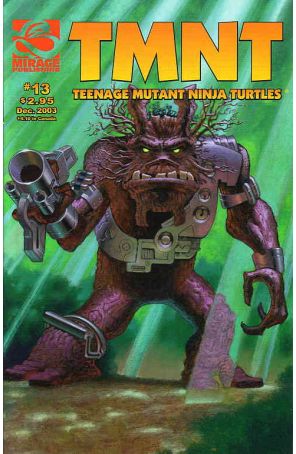 TMNT: Teenage Mutant Ninja Turtles 13 published by Mirage with cover art by Michael Dooney