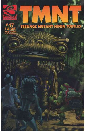 TMNT: Teenage Mutant Ninja Turtles 17 published by Mirage with cover art by Michael Dooney