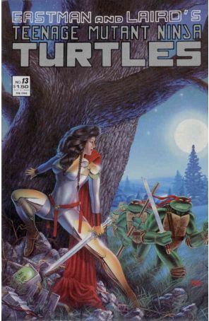 Teenage Mutant Ninja Turtles (1st Series) 13 published by Mirage with cover art by Michael Dooney