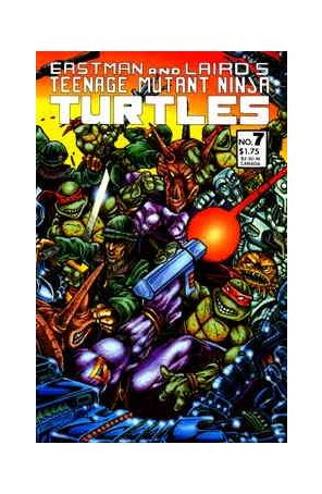 Teenage Mutant Ninja Turtles (1st Series) 7 published by Mirage with cover art by Kevin Eastman