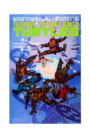 Teenage Mutant Ninja Turtles (1st Series) TPB 5 published by Mirage with cover art by A.C. Farley