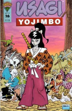 Usagi Yojimbo (Vol. 2) 16 published by Mirage with cover art by Stan Sakai
