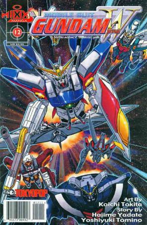 Mobile Suit Gundam Wing 12 published by Mixx with cover art by Koichi Tokita