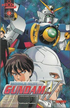 Mobile Suit Gundam Wing 3 (2nd) published by Mixx with cover art by Koichi Tokita