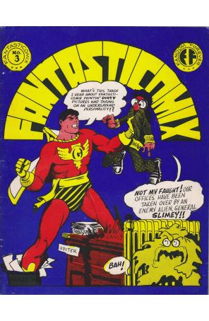 Fantasticomix 3 published by Mob Graphic with cover art by Alan Hanley