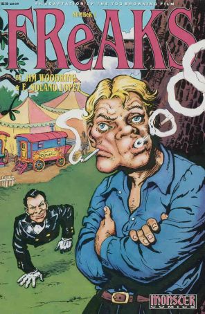 Freaks 1 published by Monster with cover art by Brent Anderson