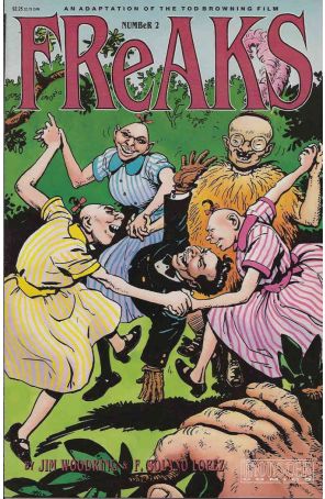 Freaks 2 published by Monster with cover art by Francisco Solano Lopez