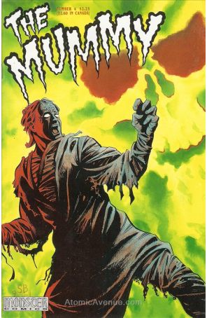 The Mummy (Monster) 4 published by Monster with cover art by Scott Beaderstadt
