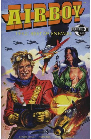 Airboy - 1942: Best of Enemies 1B published by Moonstone with cover art by Joel Naprstek
