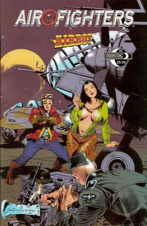 Airfighters 2A published by Moonstone with cover art by Tom Grindberg