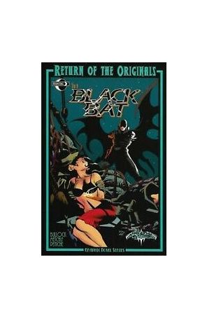 The Black Bat TPB 1 published by Moonstone with cover art by Tom Grindberg
