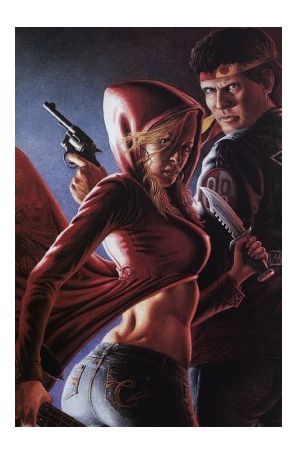 Buckaroo Banzai: Hardest of the Hard 1C published by Moonstone with cover art by J. Anthony Kosar