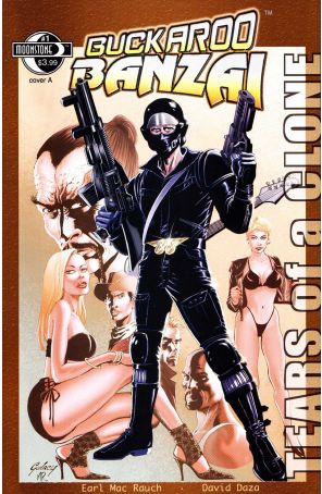 Buckaroo Banzai: Tears of a Clone 1A published by Moonstone with cover art by Paul Gulacy