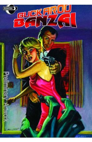 Buckaroo Banzai: Tears of a Clone 1B published by Moonstone with cover art by Bill Wiist