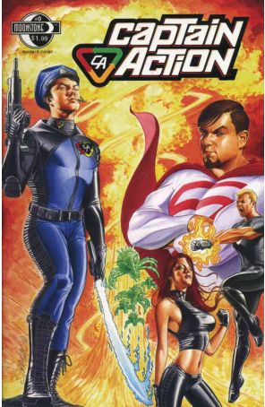 Captain Action (Moonstone) 0A published by Moonstone with cover art by Mark Sparacio