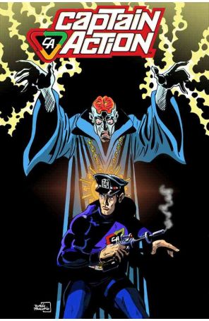 Captain Action (Moonstone) 0C published by Moonstone with cover art by Ruben Procopio