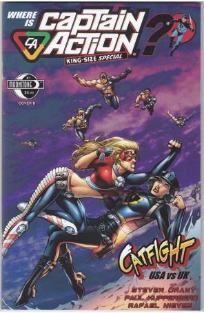 Captain Action (Moonstone) Special 1B published by Moonstone with cover art by Mariah Benes