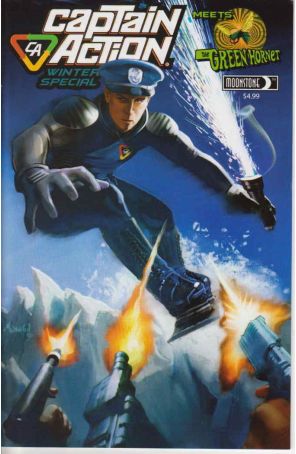 Captain Action (Moonstone) Winter Special 1A published by Moonstone with cover art by Mark Wheatley