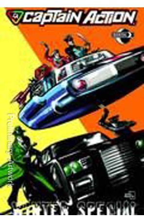 Captain Action (Moonstone) Winter Special 1C published by Moonstone with cover art by Ruben Procopio