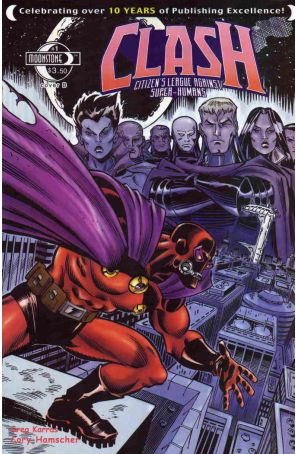 Clash (Moonstone) 1B published by Moonstone with cover art by Ron Frenz