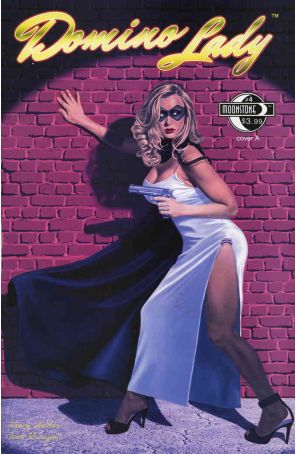 Domino Lady (2nd Series) 4A published by Moonstone with cover art by Michael J. Williams