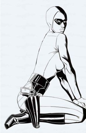 Julie Walker is the Phantom 1D published by Moonstone with cover art by Paul Daly