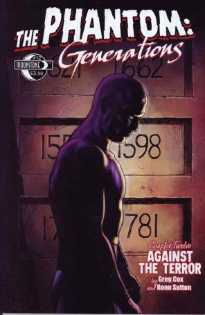 The Phantom Generations 12 published by Moonstone with cover art by Doug Klauba