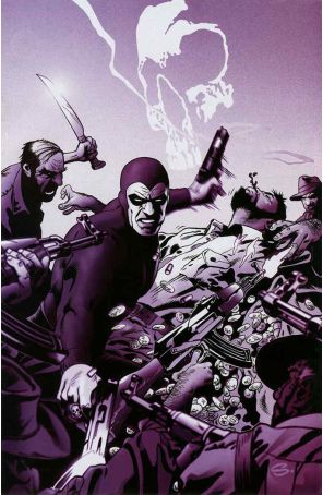 Phantom: Ghost Who Walks 10 (Virgin variant) published by Moonstone with cover art by Steve Scott
