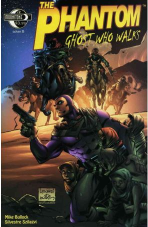 Phantom: Ghost Who Walks 2B published by Moonstone with cover art by Rick Leonardi, Terry Austin, and Renato Guerra