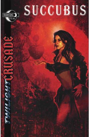 Twilight Crusade: Succubus 1 published by Moonstone with cover art by Timothy Lantz